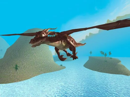 Изображение игры: Flying Dragon Simulator 2016