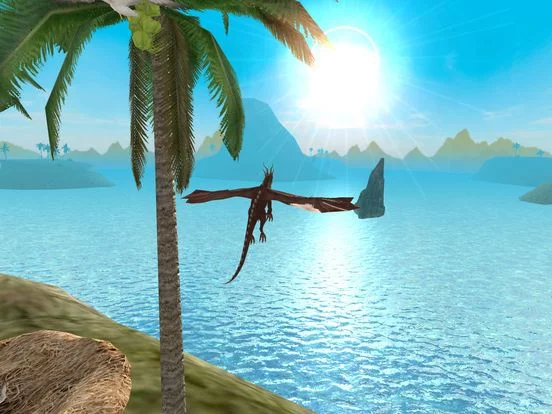 Изображение игры: Flying Dragon Simulator 2016
