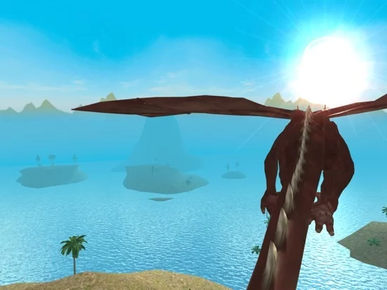 Изображение игры: Flying Dragon Simulator 2016