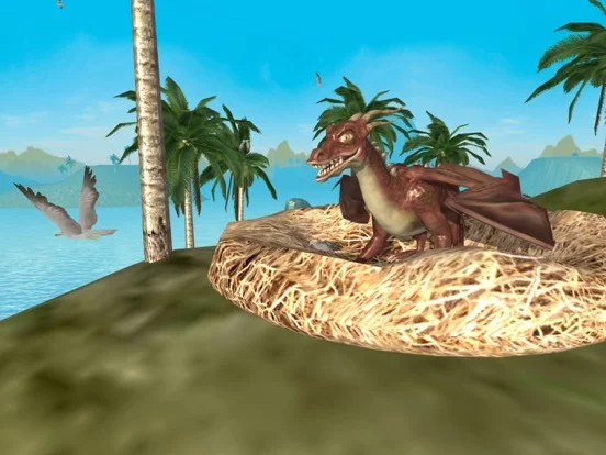 Изображение игры: Flying Dragon Simulator 2016