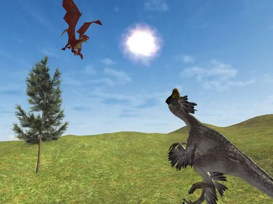 Изображение игры: Flying Dragon Simulator 2019