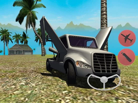 Изображение игры: Flying Car Simulator: Jet Truck - Airplane Pilot