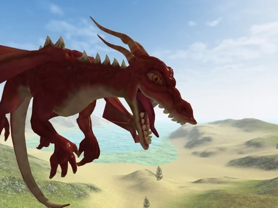 Изображение игры: Flying Dragon Simulator 2019
