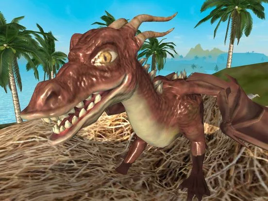 Изображение игры: Flying Dragon Simulator 2016