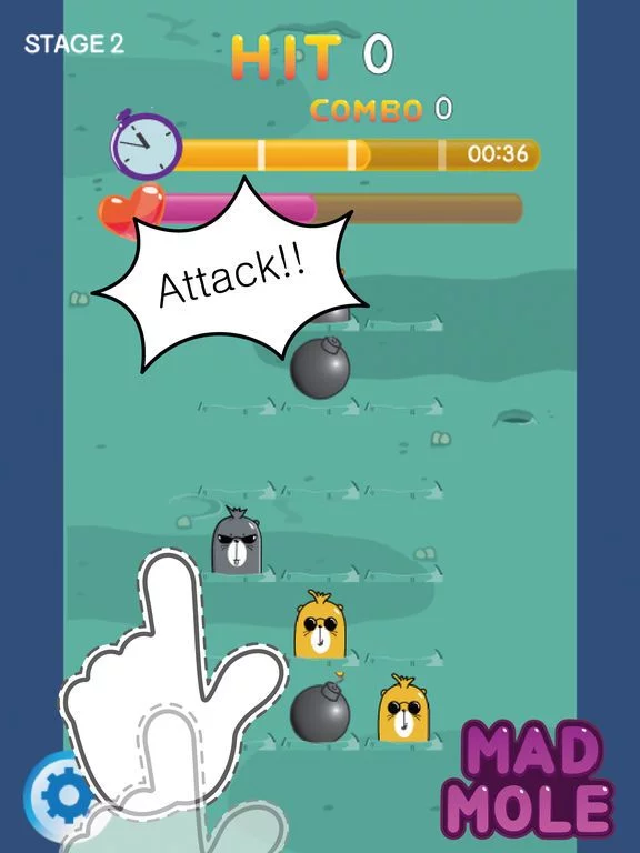 Изображение игры: Whack a MADMOLE
