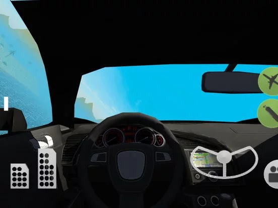 Изображение игры: Flying Car Driving Simulator Free: Extreme Muscle Car - Airplane Flight Pilot