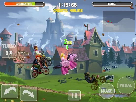 Изображение игры: Crazy Bikers 2 Free