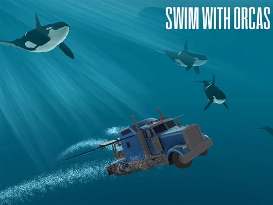 Изображение игры: Submarine Car Diving Simulator