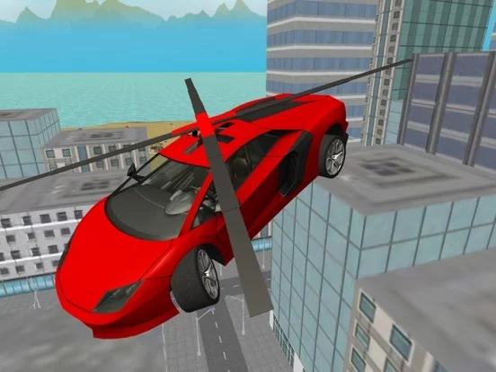 Изображение игры: San Andreas Helicopter Car Flying 3D Free
