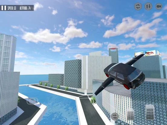 Изображение игры: Car Flight Simulator Unlimited