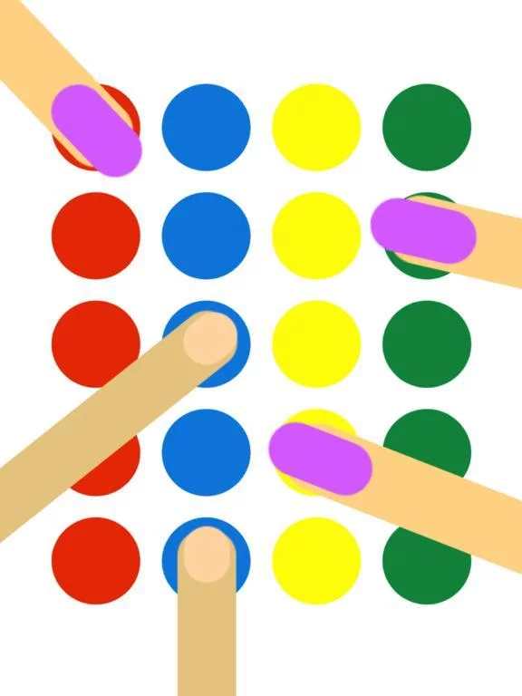 Изображение игры: Finger Twister.