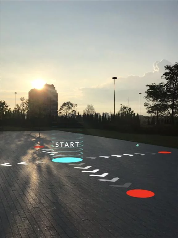 Изображение игры: AR Runner