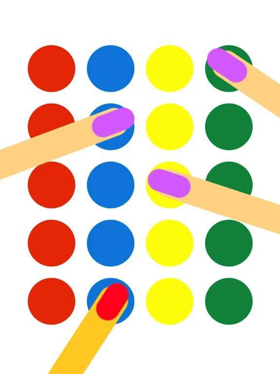 Изображение игры: Finger Twister.