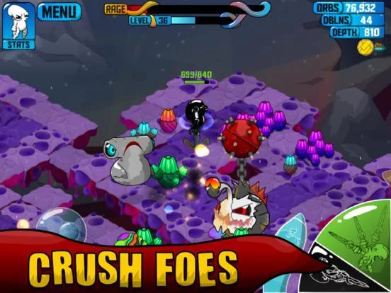 Изображение игры: Quadropus Rampage