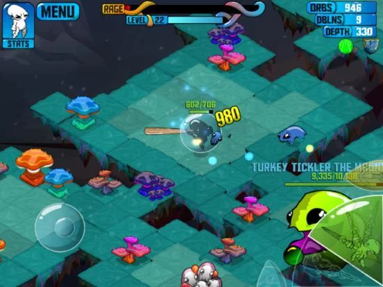 Изображение игры: Quadropus Rampage