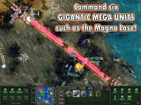 Изображение игры: Land Air Sea Warfare HD RTS