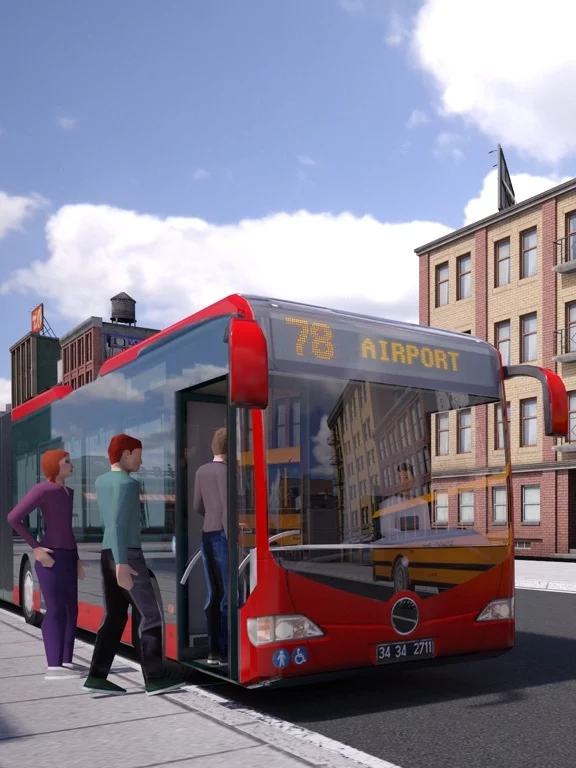 Изображение игры: Bus Simulator PRO 2016
