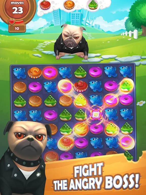 Изображение игры: Tasty Story: Match 3 Puzzle