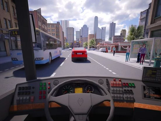 Изображение игры: Bus Simulator PRO 2016