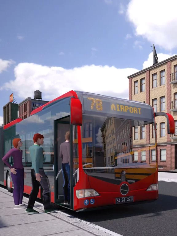 Изображение игры: Bus Simulator PRO 2016