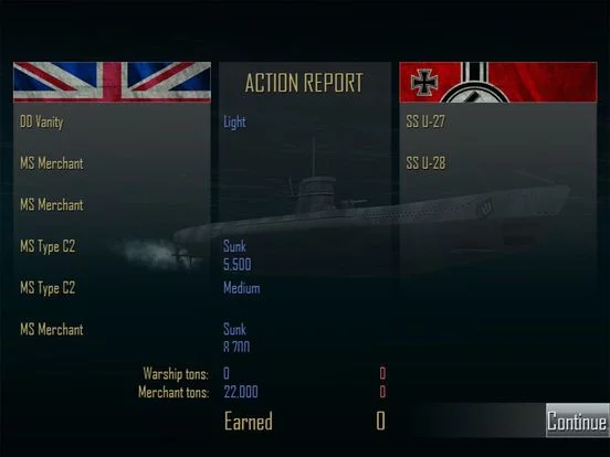 Изображение игры: Atlantic Fleet Lite