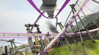 Изображение игры: VR Roller Coaster 3D: 360 Ride