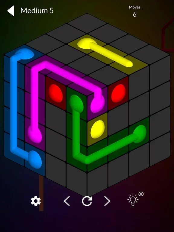 Изображение игры: Cube Connect: Connect the dots
