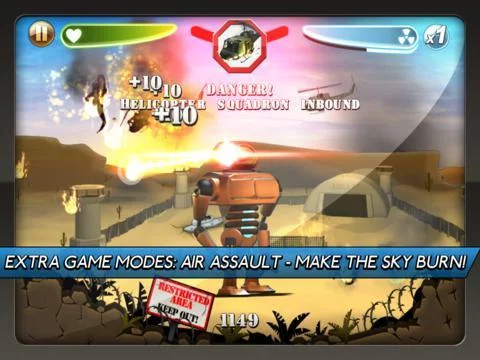 Изображение игры: Robot Rampage HD