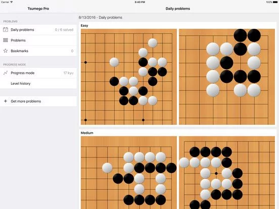 Изображение игры: Tsumego Pro (Go problems)