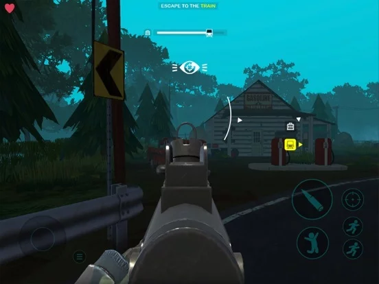 Изображение игры: ZOMBIE EXPRESS - Train Escape
