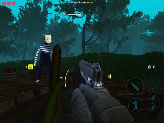 Изображение игры: ZOMBIE EXPRESS - Train Escape