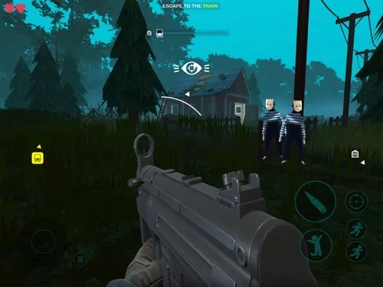 Изображение игры: ZOMBIE EXPRESS - Train Escape