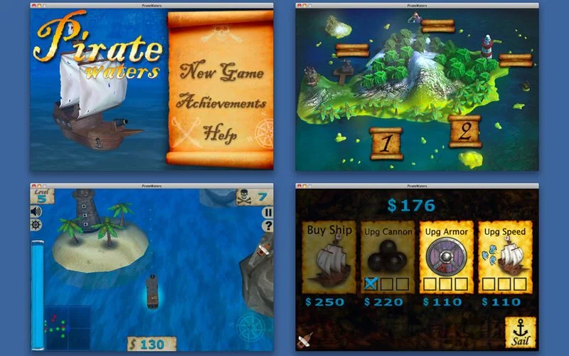 Изображение игры: Pirate Waters