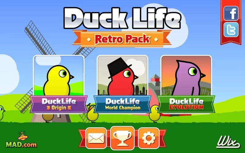 Изображение игры: Duck Life Retro Pack