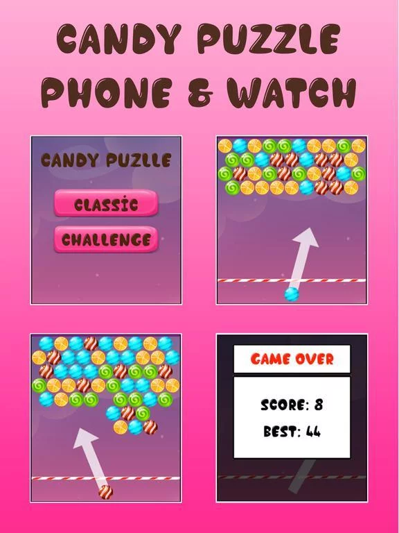 Изображение игры: Candy Puzzle (Watch & Phone)
