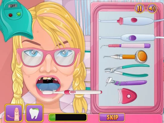Изображение игры: Super Makeover for Teeth, Spa, hair, Nail, Dressup