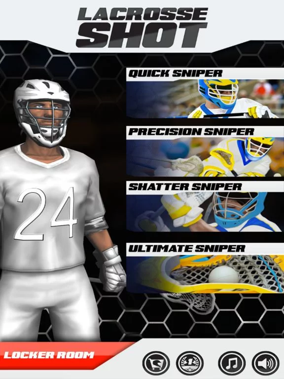 Изображение игры: Lacrosse Shot