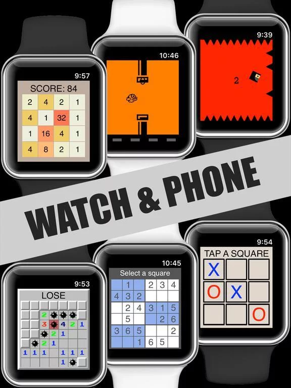 Изображение игры: 17 Mini Games For Watch & Phone
