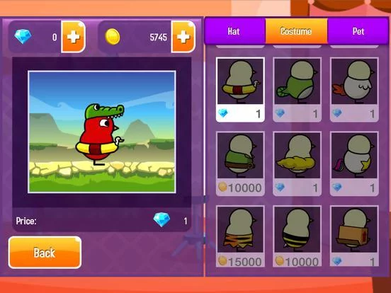 Изображение игры: Duck Life: Treasure Hunt