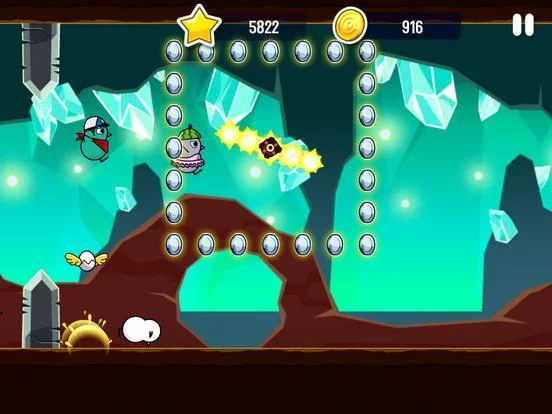 Изображение игры: Duck Life: Treasure Hunt