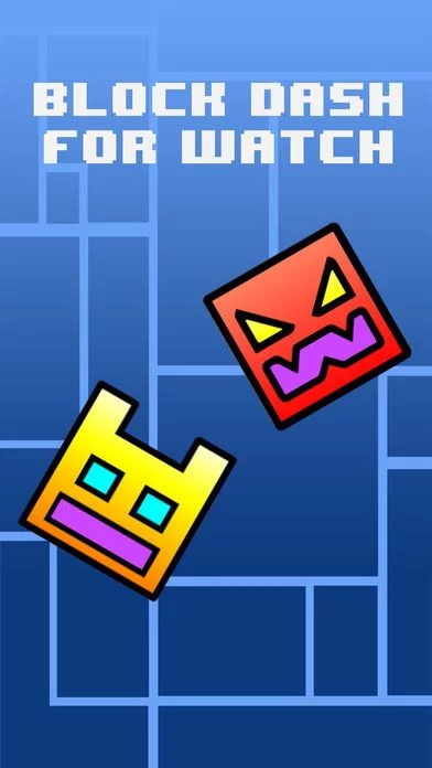Изображение игры: Block Dash Watch