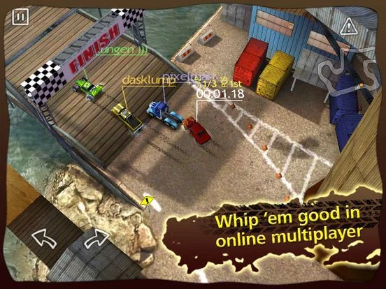 Изображение игры: Reckless Racing HD