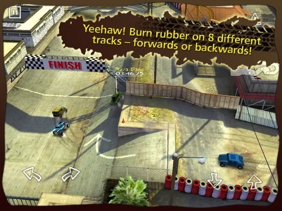 Изображение игры: Reckless Racing HD