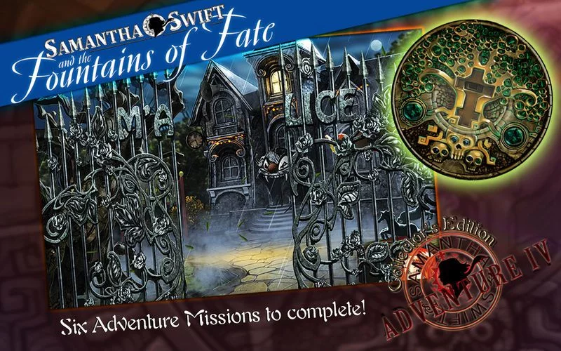 Изображение игры: Samantha Swift and the Fountains of Fate - Collector's Edition