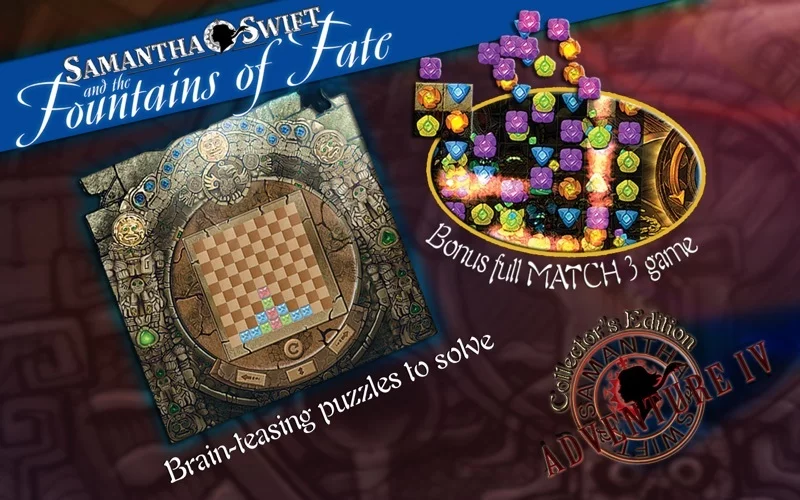 Изображение игры: Samantha Swift and the Fountains of Fate - Collector's Edition