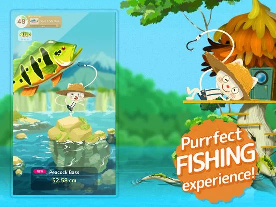 Изображение игры: Oliver, the Fishing Cat