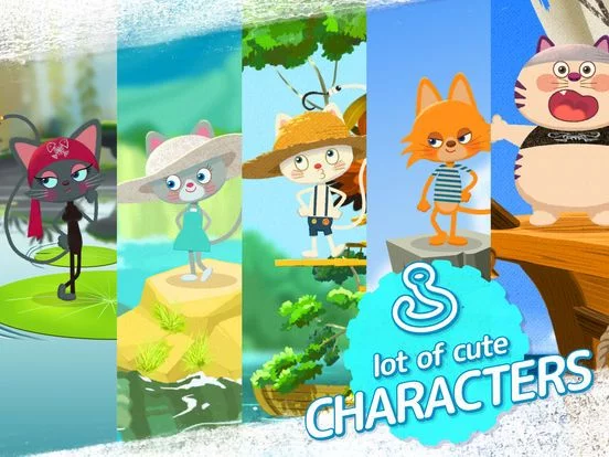 Изображение игры: Oliver, the Fishing Cat