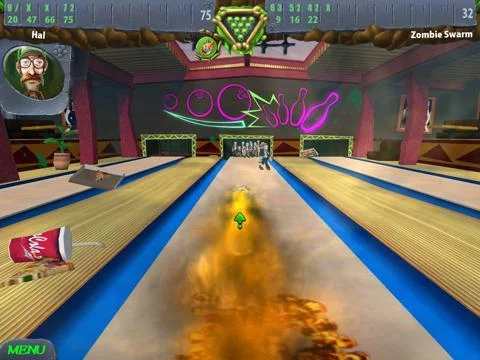 Изображение игры: Zombie Bowl-O-Rama HD
