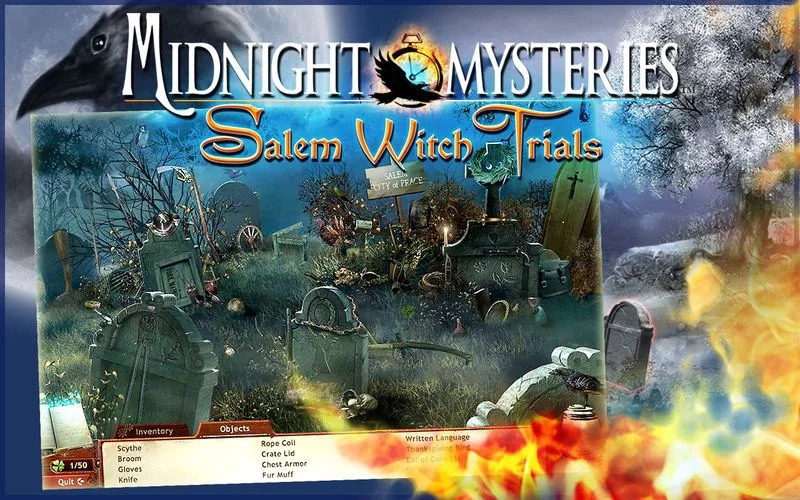 Изображение игры: Midnight Mysteries: Salem Witch Trials - Collector's Edition