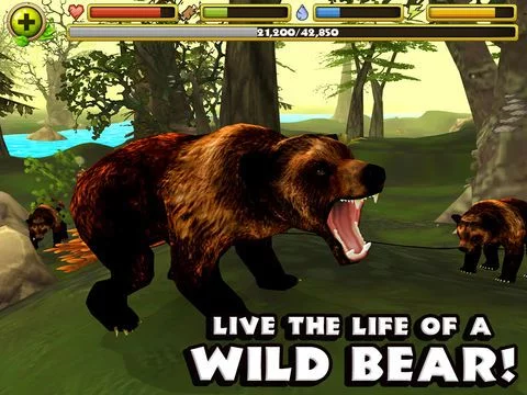 Изображение игры: Wildlife Simulator: Bear